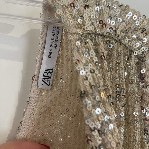 Zara Sequin Bodysuit - Picture 7 of 7